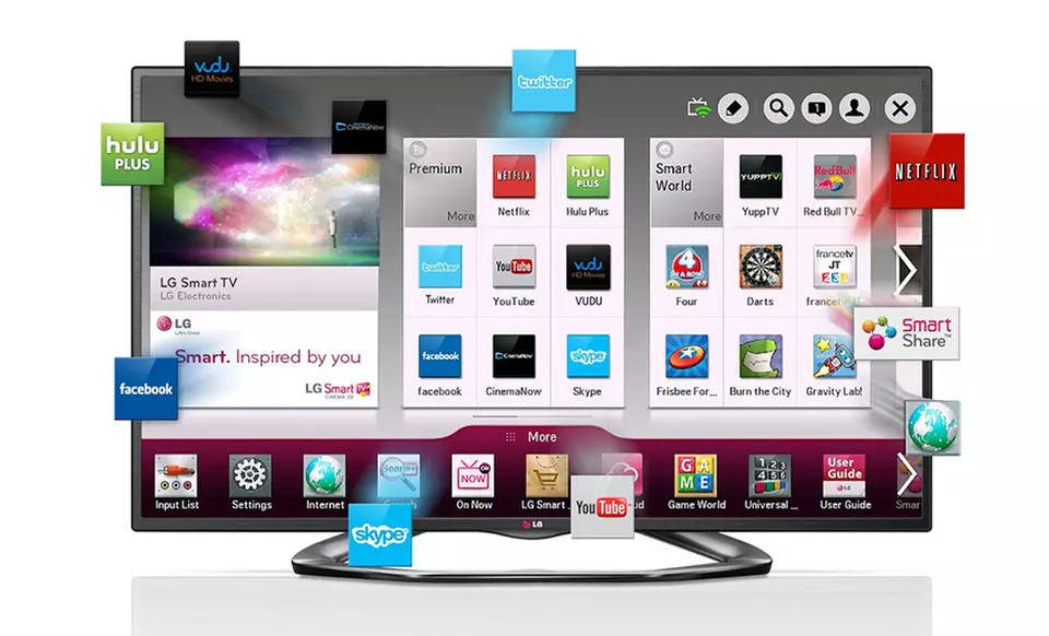 LG 50" 1080p 3D LED Smart HDTV with WiFi and Magic Remote - Primary Image
