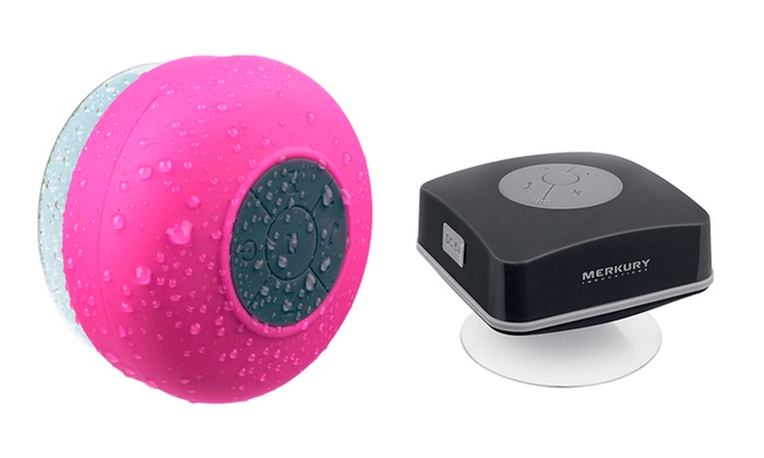 merkury waterproof speaker