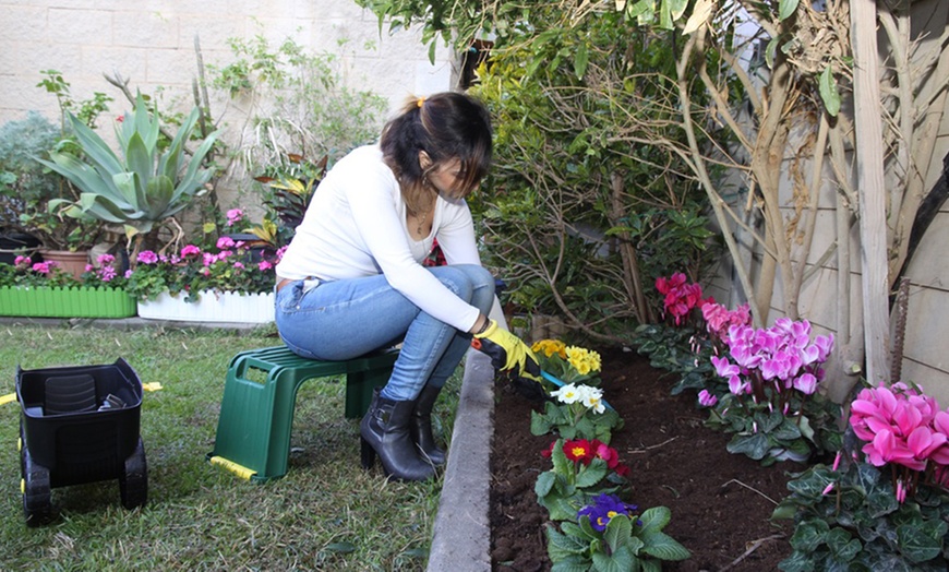 Image 3: Garden Seat Kneeler with Storage