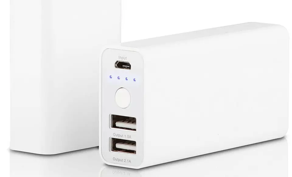 Photive 2,600 mAh or 5,200 mAh Portable Backup Battery Charger Power Bank. Free Shipping and Returns. - Second Medium