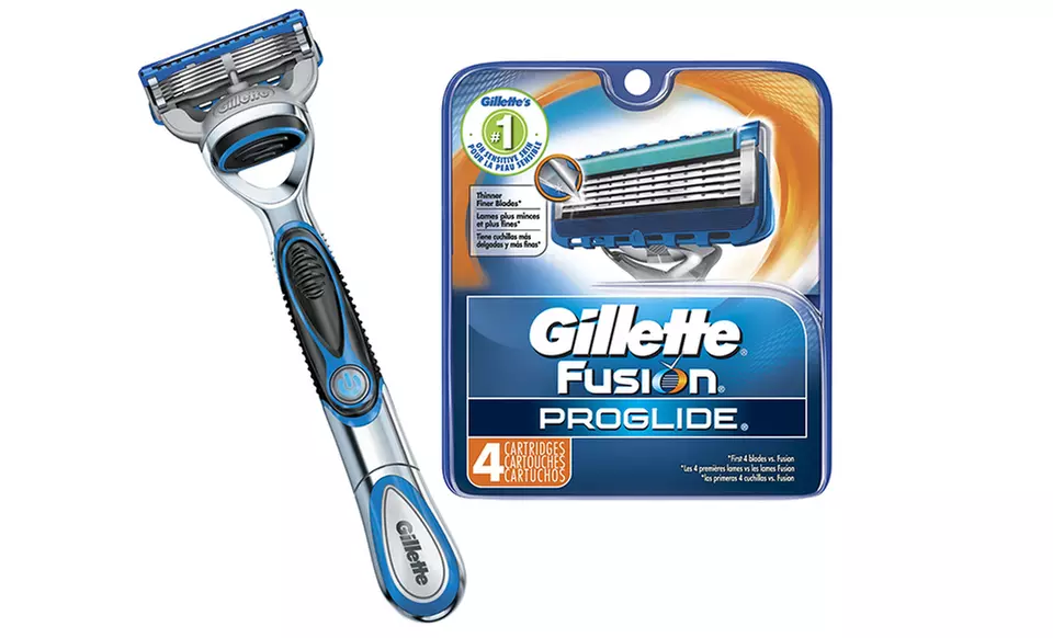Gillette Fusion ProGlide Power Razor with 4 Cartridges - Primary Image
