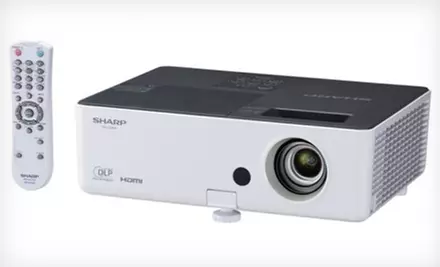 $399 for a Sharp HD, 3D-Ready BrilliantColor DLP Projector ($850 List Price). Free Shipping. - Primary Image