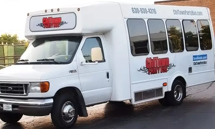 $299 for a Six-Hour Party-Bus Adventure to a Cubs or Sox Game for 18 from ChiTown PartyBus ($800 Value) - Primary Image