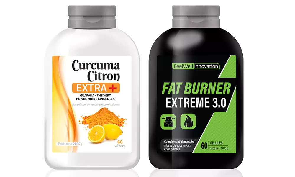 Duo minceur Curcuma et L-Carnitine - Primary Image