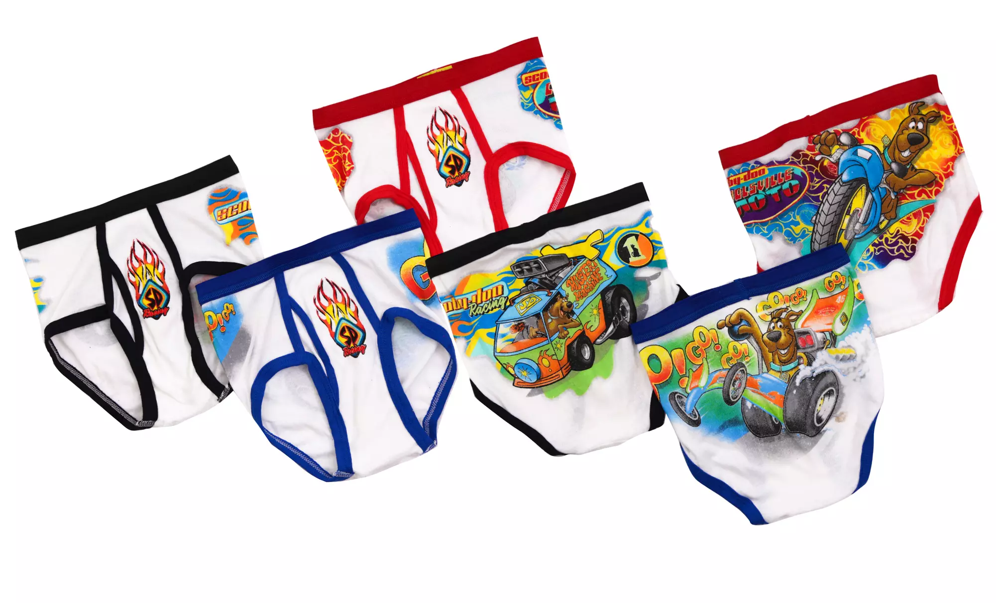 6-Pack of Scooby-Doo Boys Briefs - Primary Image