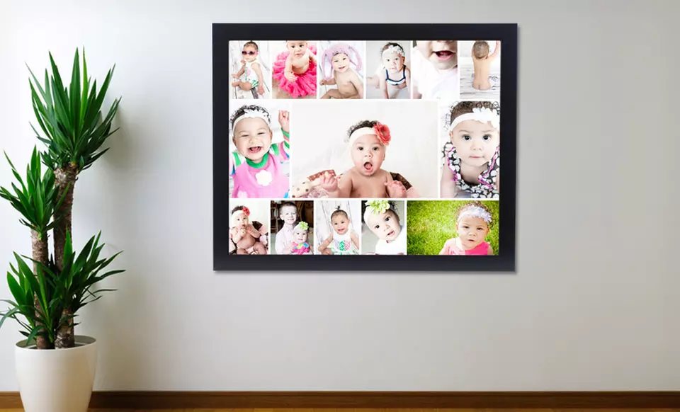 16"x20" Custom Collage Framed Print from Collage.com - Second Medium