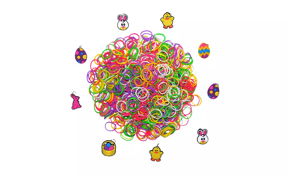 Easter-Themed Loom Bands Accessories Kit 2-Pack. Free Returns. - Primary Image