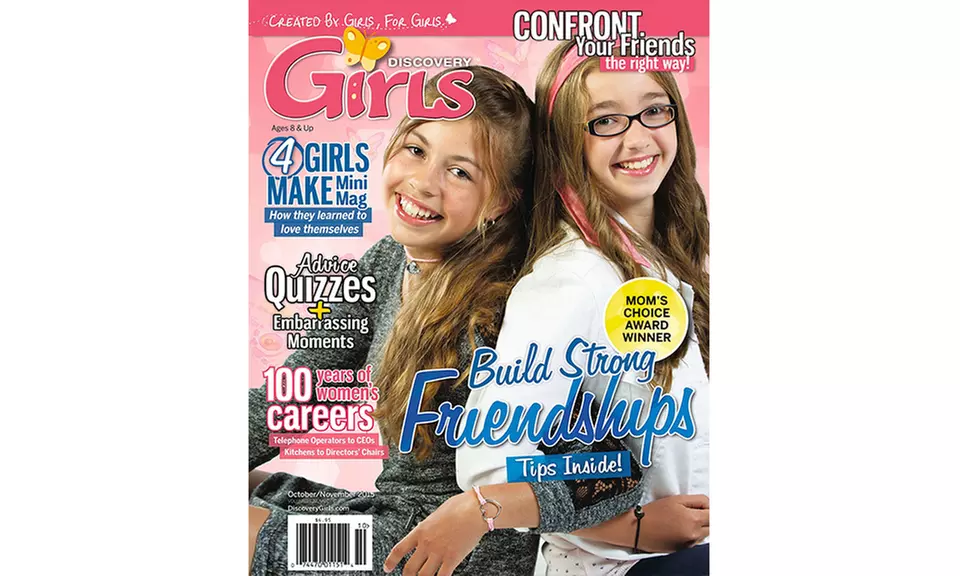 1-Year Subscription to BYOU or Discovery Girls Magazine (6 Issues) - Second Medium