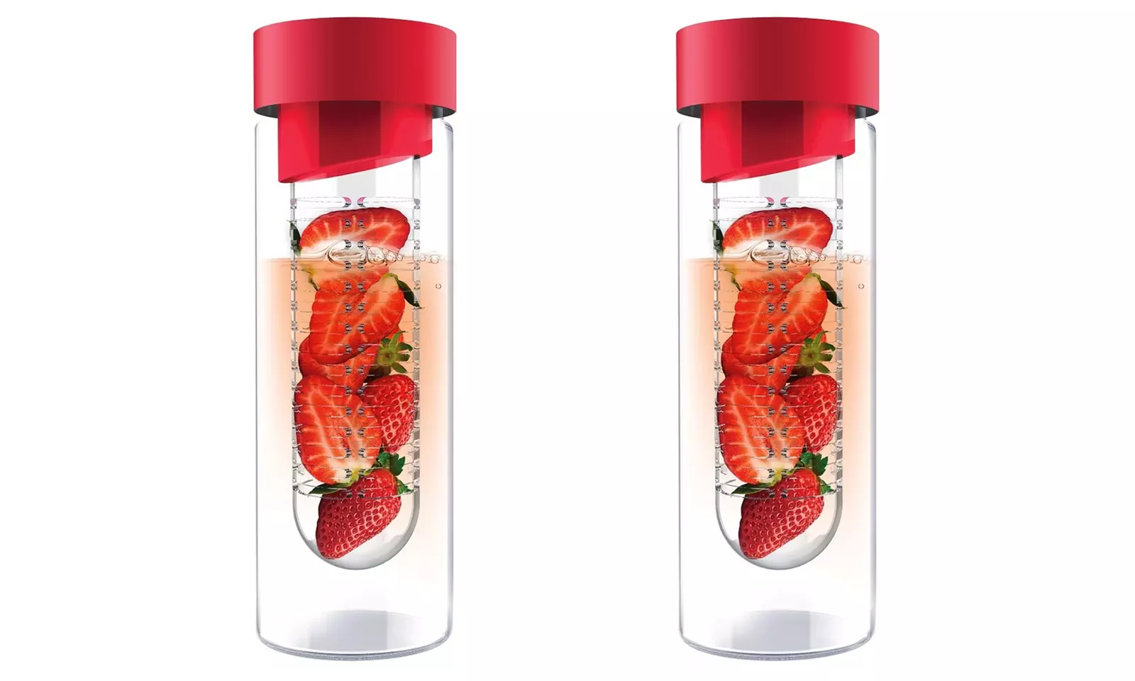 Asobu Flavour It Fruit-Infuser Bottles (2-Pack) - Second Medium