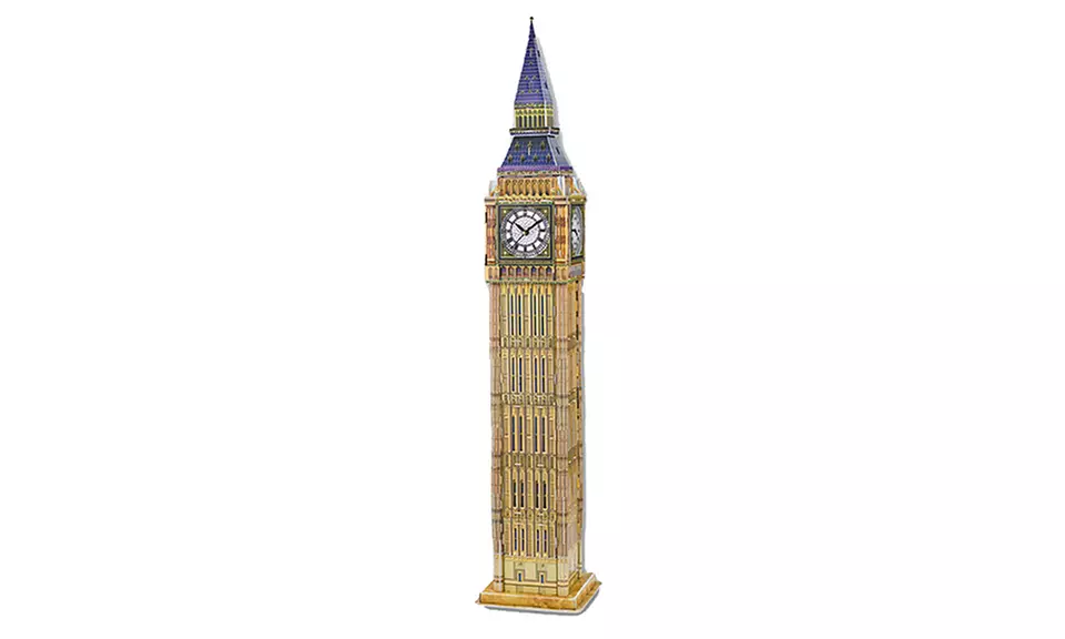 French and British Historical Landmarks 3D Puzzles - Second Medium