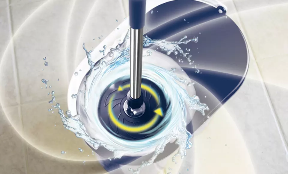 Magic Spin Mop and Replacement Mop Heads - Primary Image
