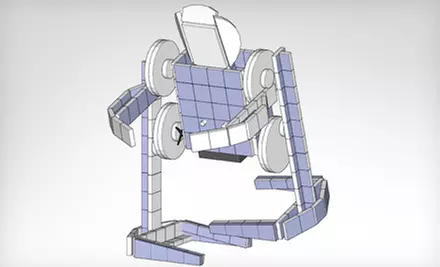 Retro-Racer or Rhino Robot-Building Kit, or Humanoid Robot-Building Kit from Robotics for Fun (Up to 53% Off) - Primary Image