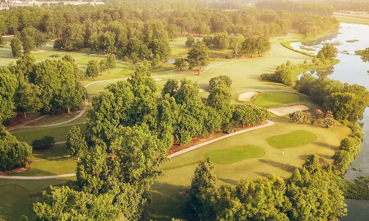 18-Hole Round of Golf with Cart for One, Two, or Four at Lagoon Park Golf Course (Up to 36% Off) - Primary Image