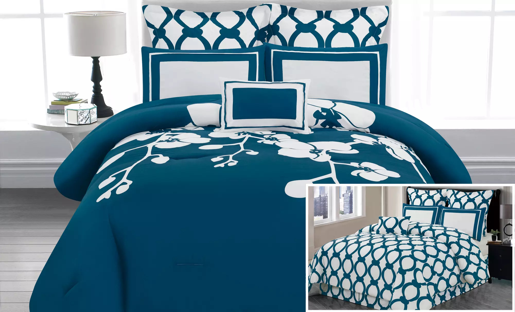 6-, 7-, or 8-Piece Comforter Set Blowout  - Primary Image