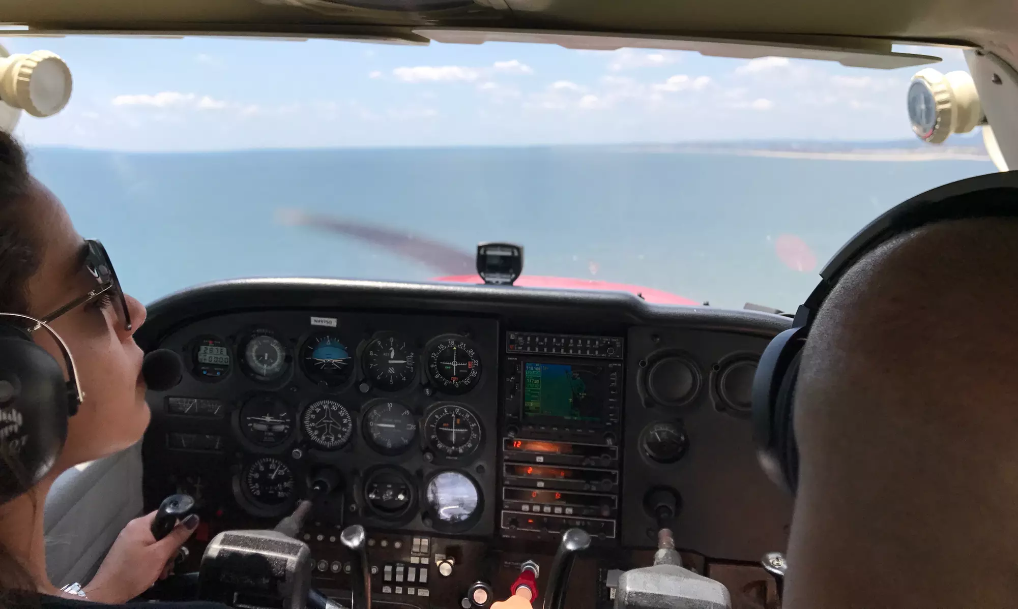 Introductory Flight Lesson for One, Two, or Three from Farmingdale Aviation (Up to 52% Off)