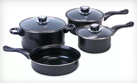 7- or 20-Piece Euro-Home Nonstick Cookware Set (Up to 65% Off) - Second Medium