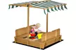 Outsunny Kid's Sandpit Sandbox Selection - Image 2