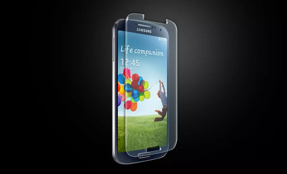 Merkury Tempered Glass Screen Protector for Galaxy S4 or iPhone 4/4S/5/5S. Free Returns. - Second Medium