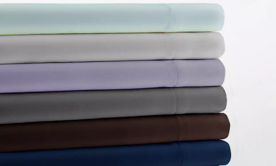 Classic Elegance 100% Combed Cotton Sheet Set - Primary Image