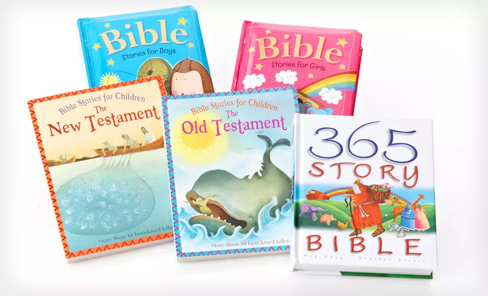 $19.99 for a Bible Storybook Bundle for Boys or Girls ($70.80 List Price). Free Shipping. - Primary Image
