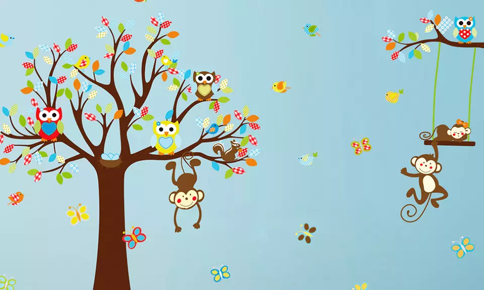 Kids' Wall Mural Stickers - Primary Image