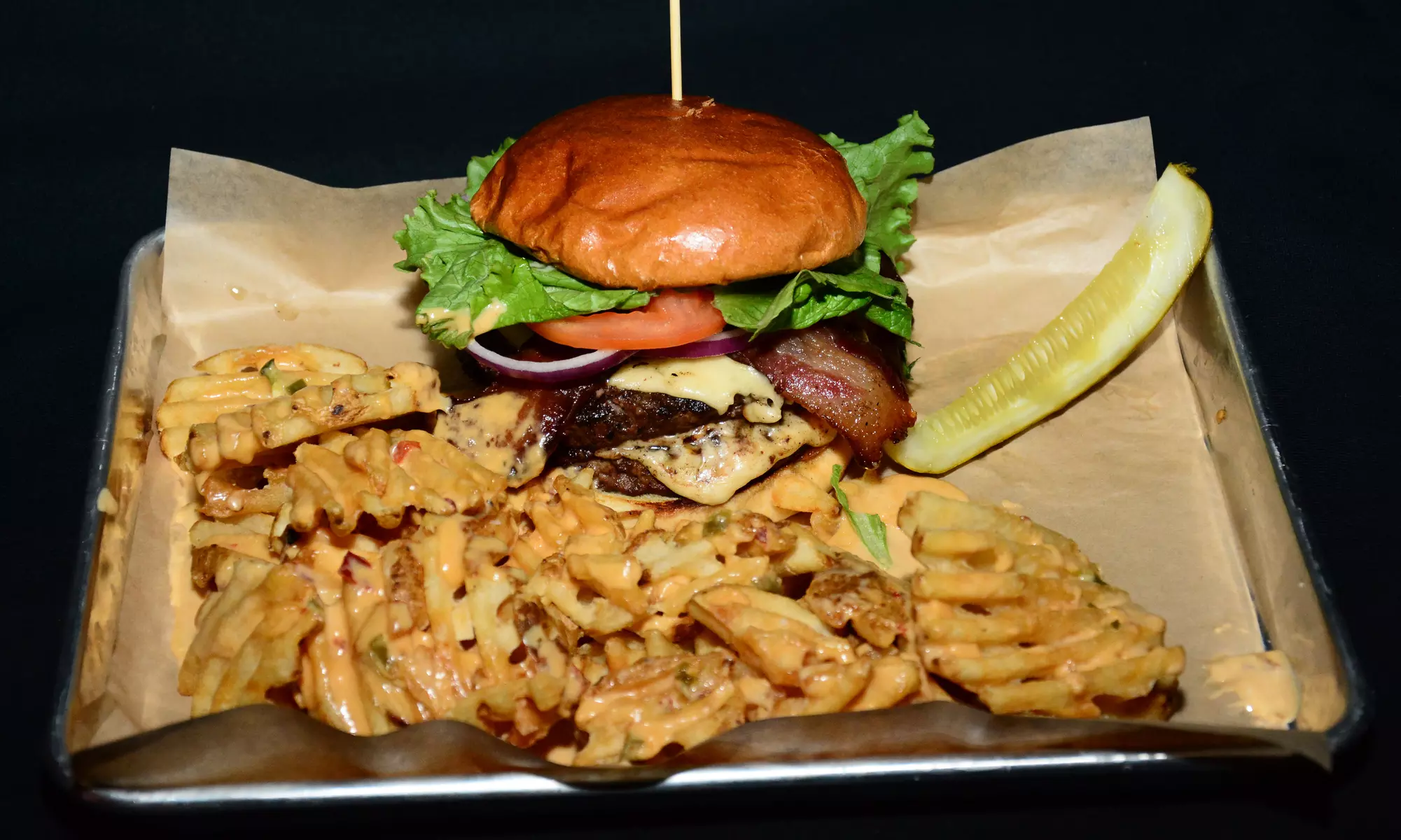 American Food for Two, Four, or More at MT Barrels (40% Off) - Primary Image
