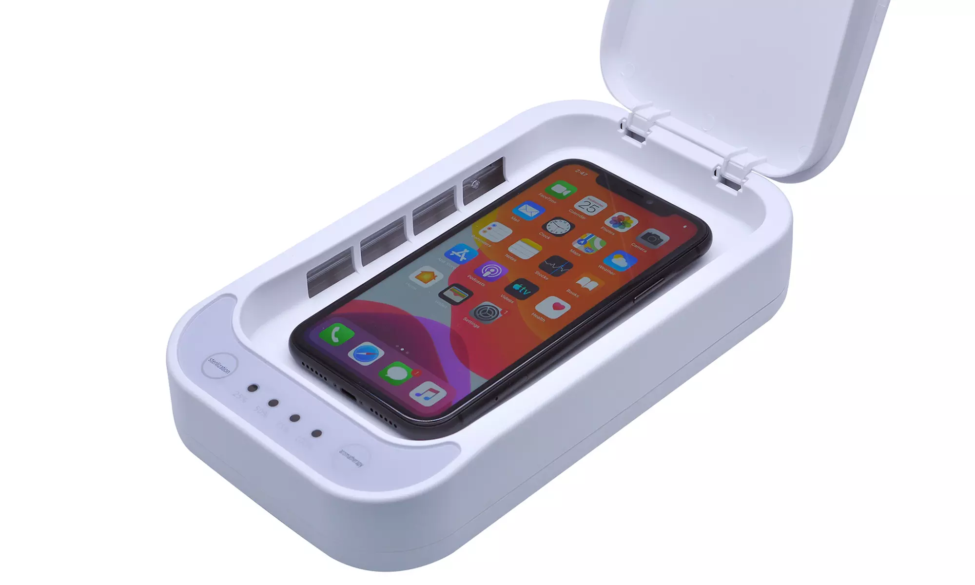 Waloo 2-in-1 UV Light Sanitizer with Wireless Charging & Aromatherapy - Image 2