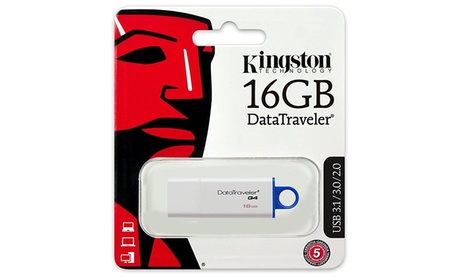 Fino a 3 Flash Drive Kingston Data Traveler® G4 da 16GB, con garanzia di 5 anni del produttore