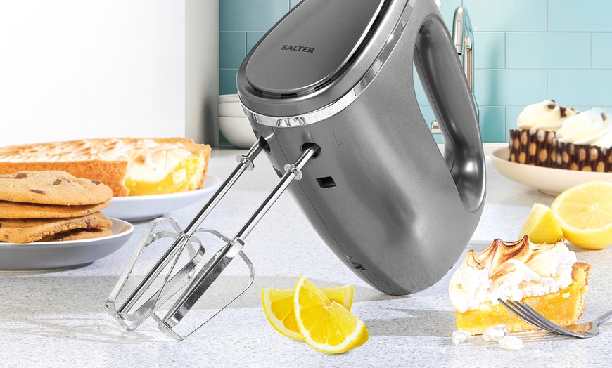 Image 1: Salter Cosmos Electric Hand Mixer Whisk