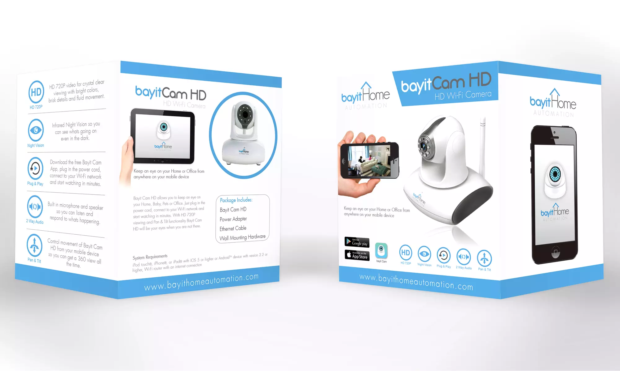 Bayit Cam BH1818 HD Plug and Play Remote View Home Monitor - Second Medium