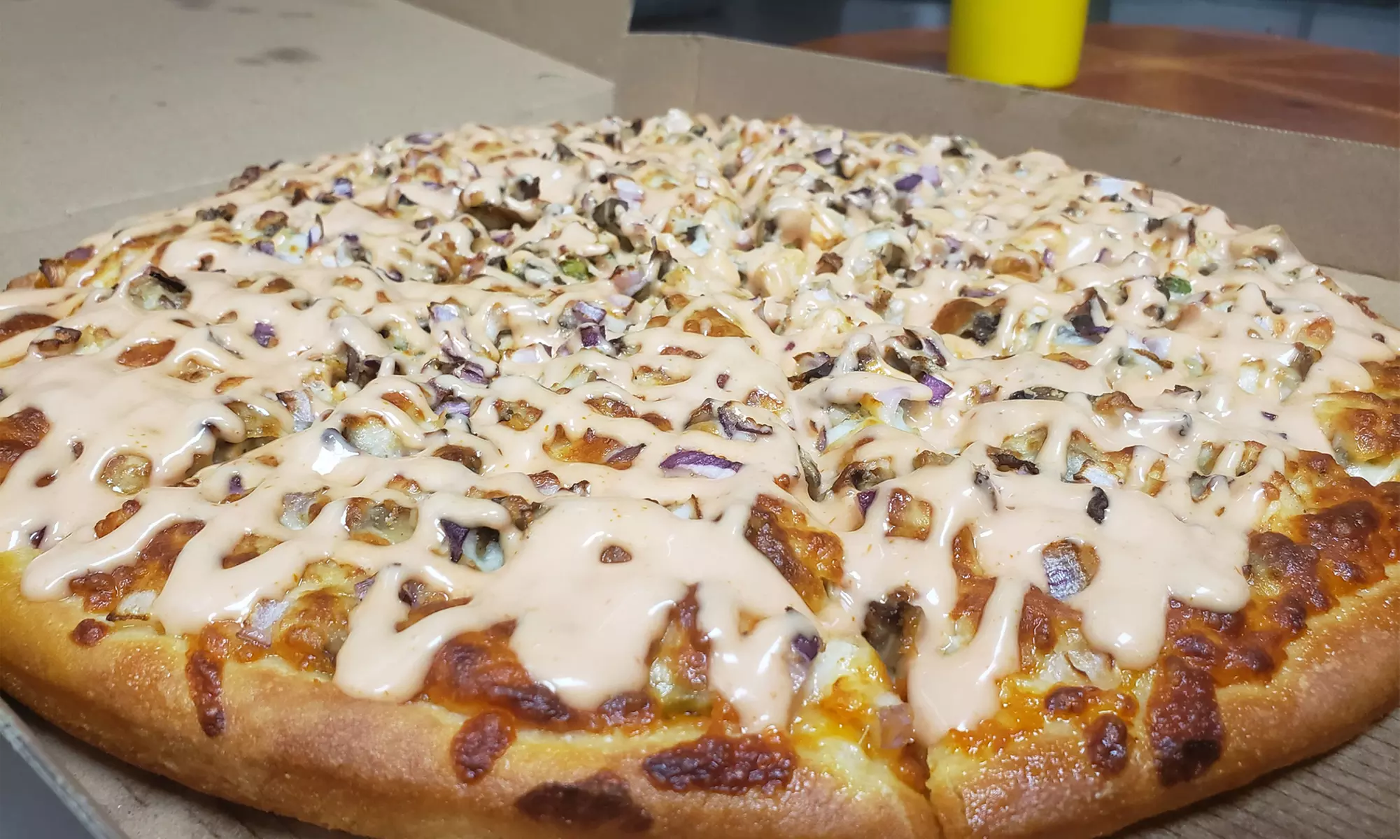 Food and Drink for Carryout and Dine-In If Available at Mimi's Pizza (Up to 30% Off). Two Options Available.  - Primary Image