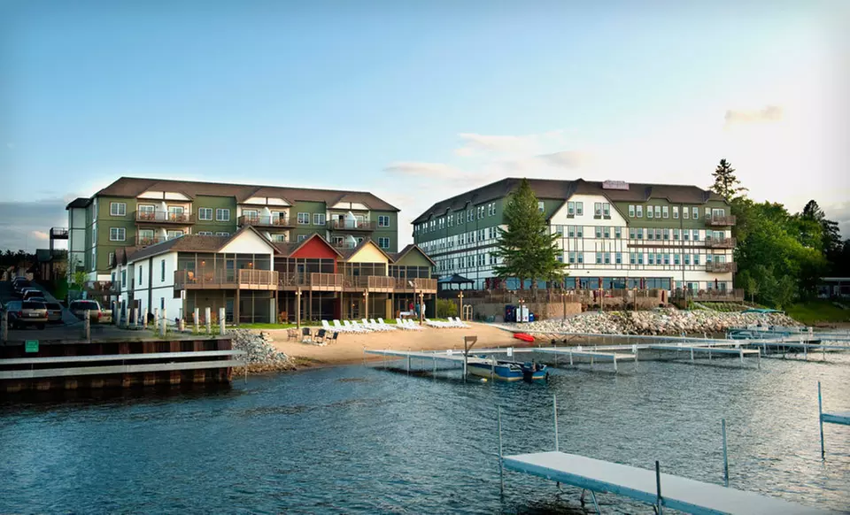 One-Night Stay with Optional Breakfast, Dinner, and Snowmobile Rental at Chase on the Lake in Walker, MN - Primary Image