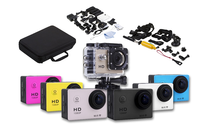 Image 1: Caméra Sport HD + accessoires