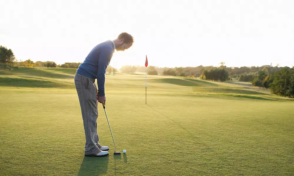18 Holes of Golf, Small Range Bucket of Balls and Pull Carts at Lake Oswego Golf Course (Up to 55% Off) - Primary Image