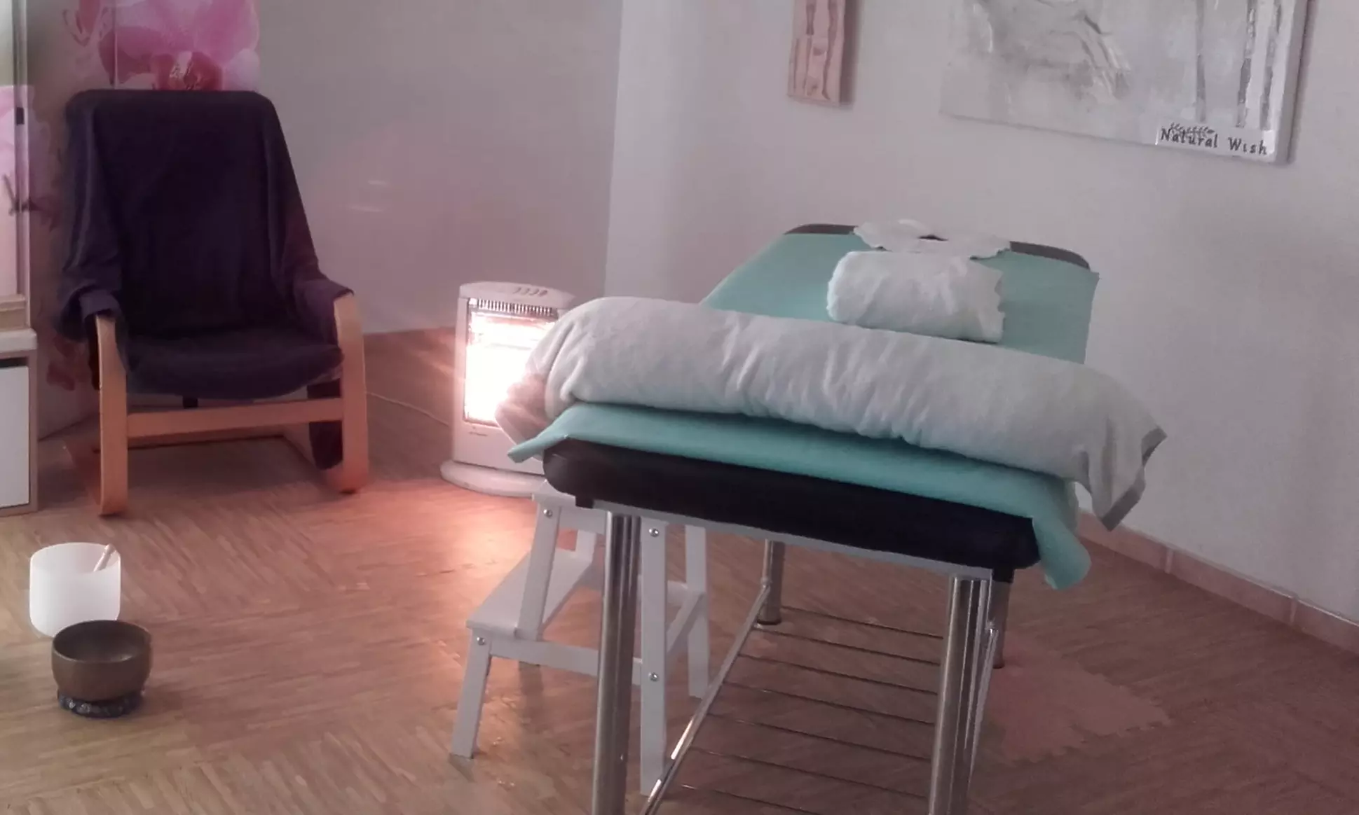 Digitopuntura con vibración de diapasón y opción a reflexología