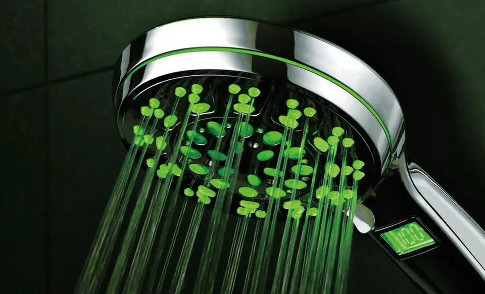 HotelSpa LED/LCD Luxury Hand Shower with Temperature Display - Primary Image