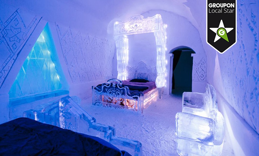 Image 1: Hôtel de Glace Getaway