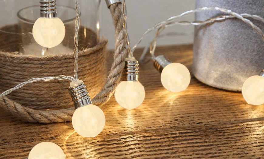 Image 1: 10 Retro Fairy String Lights 