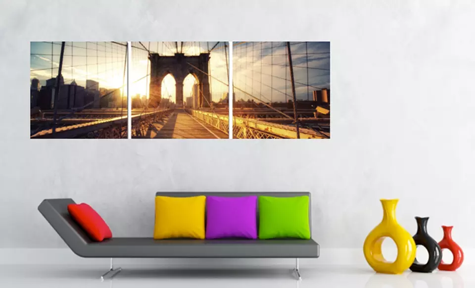 Triptych Landscape Vinyl Artwork. Multiple Prints from $69.99–$109.99. Free Returns.  - Primary Image