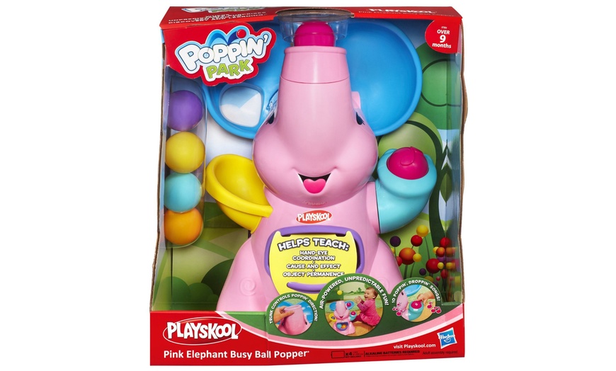 Image 3: Playskool Pink Ball Popper