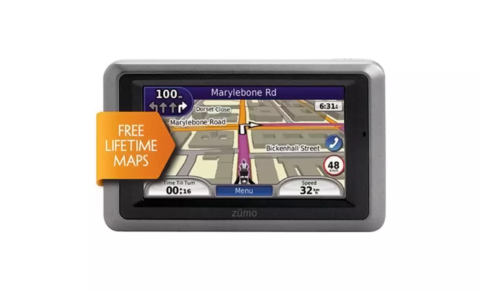 Garmin Zumo 660 Motorcycle GPS With Lifetime Map Updates - Primary Image