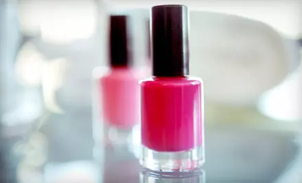 One Solar Manicure or One Children’s Pedicure at Vivi Nails (Up to 51% Off) - Primary Image