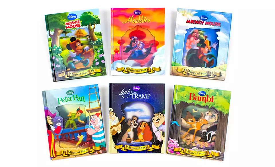 Disney Lenticular 6-Storybook Set - Primary Image