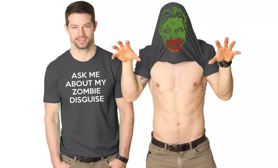 Men's Flip-Up T-Shirts - Second Medium