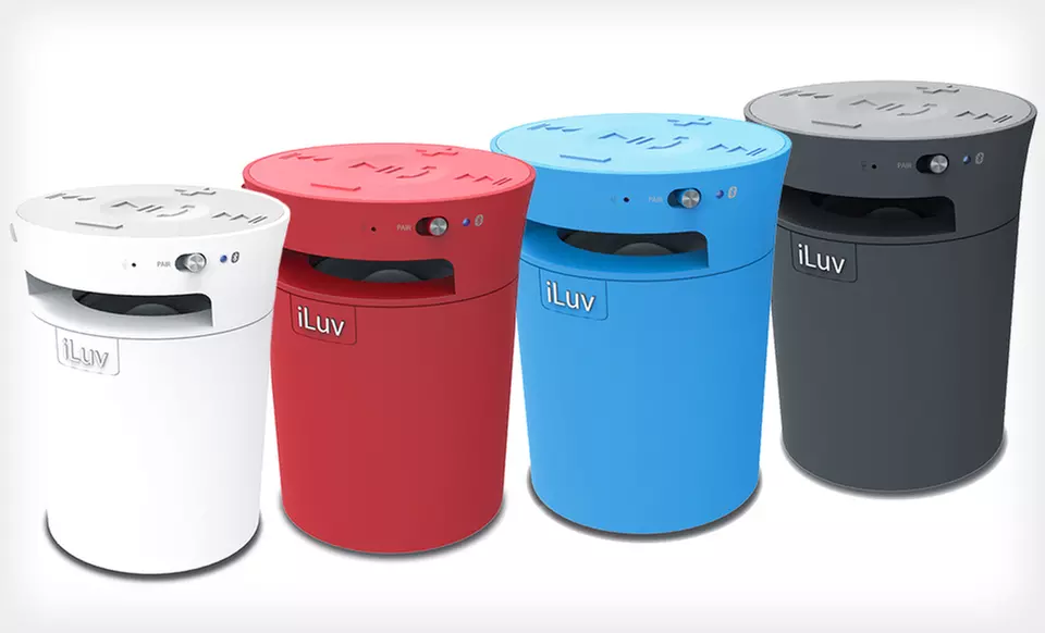 $39 for an iLuv MobiCup Bluetooth Speaker ($79.99 List Price). Four Colors Available. Free Shipping and Free Returns. - Primary Image