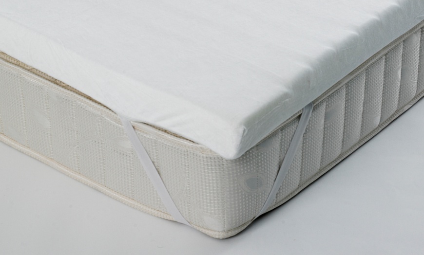 slumberdown double zonal memory foam mattress topper