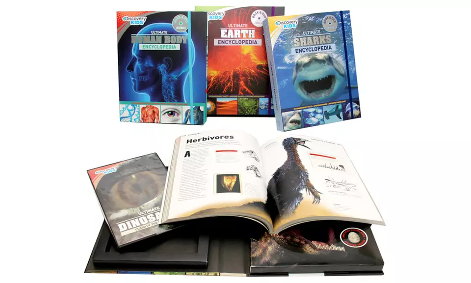 Discovery Kids Book and DVD Collection (4-Book and 4-DVD) - Second Medium
