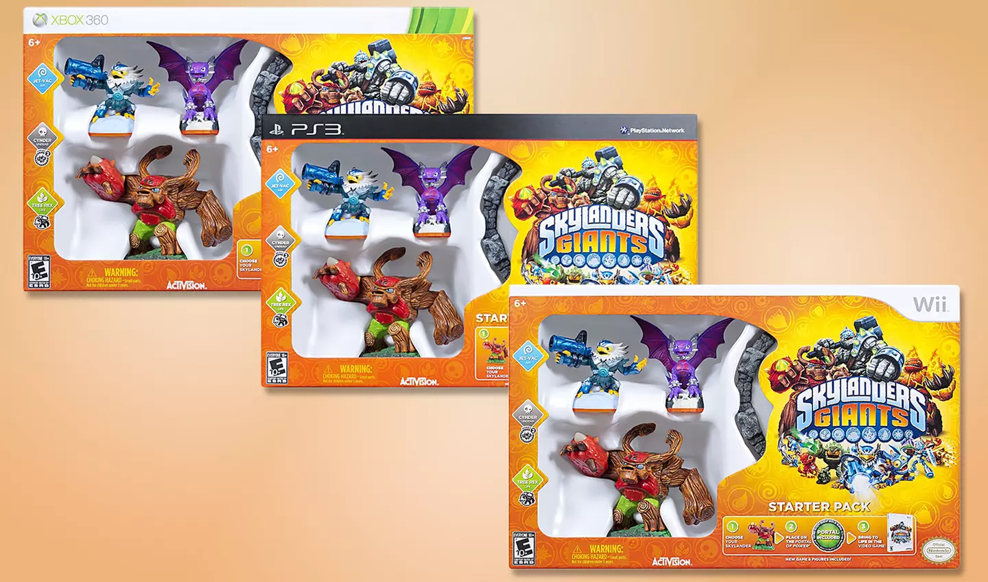 Skylanders Giants Starter Kit with Extra Figure for PS3, Wii, Wii U, Xbox 360, or Xbox 360 Bilingual - Second Medium