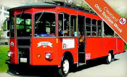 Two-Hour Trolley Tour of Cleveland for Two or Four from Trolley Tours of Cleveland (Up to Half Off) - Primary Image