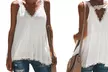 1 ou 2 tops pour femme liseret dentelle, col V - Second Medium